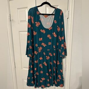 ModCloth! Super soft, floral dress. 3x.